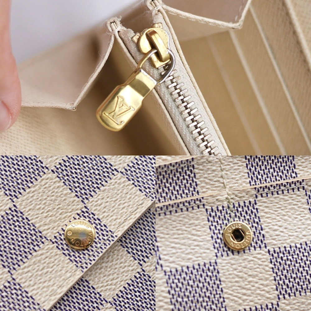 🍓LV Sarah Azure Wallet CA2078 - Picture 6 of 12